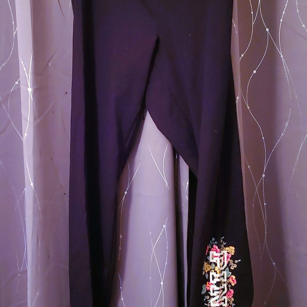 NWT PINK by VICTORIA SECRET HIGH WAIST FULL LENGTH BLACK LEGGINGS